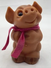 Thomas Dam Troll Doll Bank 6" Pig Piggy Bank Coin NO Key Norfin