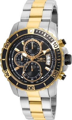 INVICTA PRE-OWNED PRO DIVER WATCH 22418 45MM VD57 QUARTZ 3 YEAR WARRANTY NO BOX