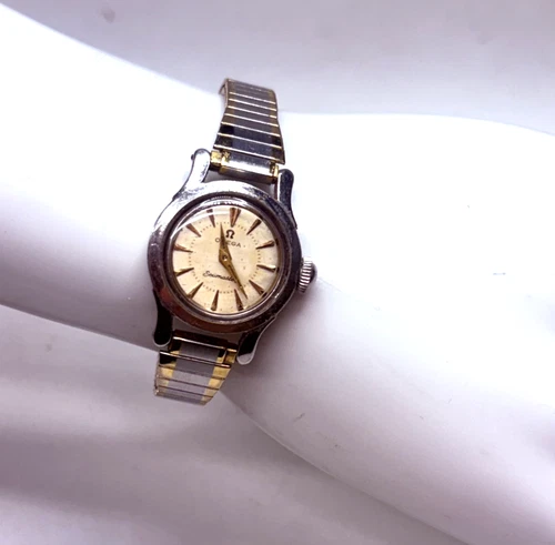 Vintage Ladies Omega Seamaster 244 Watch - Runs Ticks Keeps Time