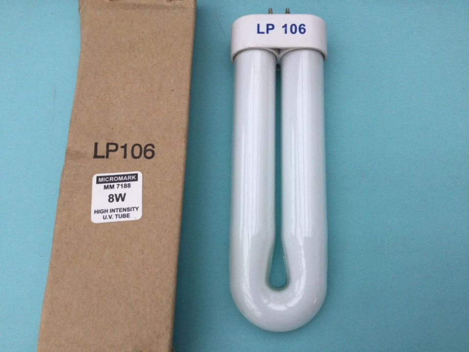 8 x 8W UV U-Shape Fly Killer Bulb Tube Bug Zapper Blacklight BL368 LP106 - Image 2 of 4