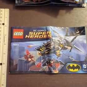 LEGO DC Super Heroes 76011 Batman Man-Bat Attack Instruction Manual Only