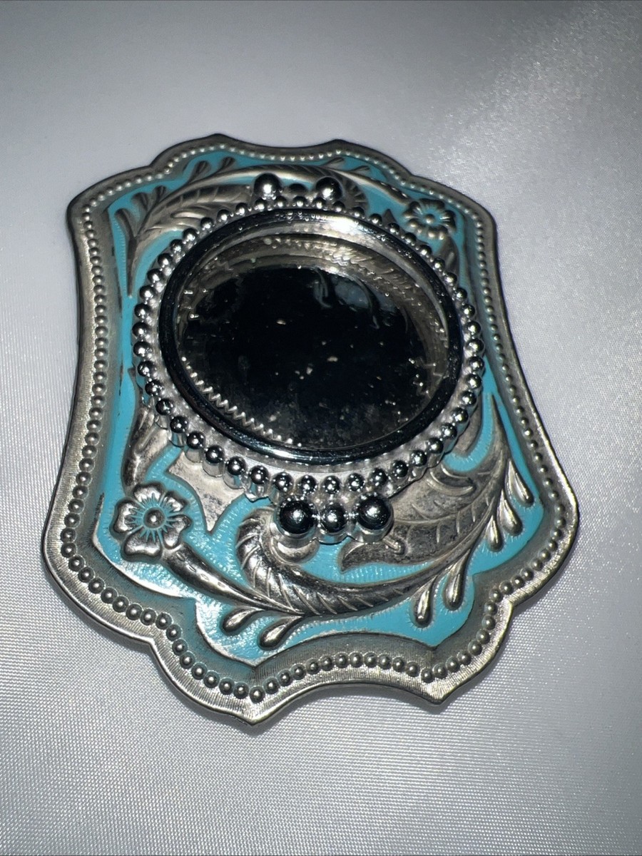 Western Coin & Turquoise Belt Buckle s-l400.jpg main image 4