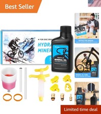 Complete Hydraulic Brake Bleeding Kit for Shimano Bikes   Includes Mineral Oil