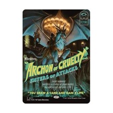 WotC Commander: Duskmourn: House of Hor Archon of Cruelty (Showcase) (P) ( NM