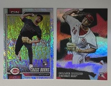 🔥⚾️Topps 2025 Chase Burns Cincinnati Reds RC Stars of MLB SMLB-27 2-Card Lot