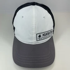 Mountain Top Big Cedar Golf Hat Black White Gray Pukka Adjustable Baseball Cap