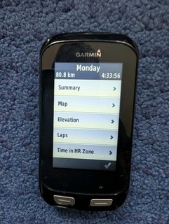 Perfect Garmin Edge 1000 with protective case and bike mount.
