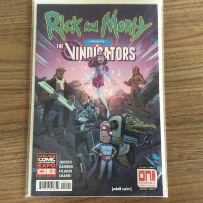Rick and Morty Presents The Vindicators #1 C2E2 2018 Variant Cover Oni Press