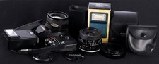 Konica Autoreflex TC Mechanical 35mm Film SLR c/w 50/1.7, 28/2.5 Lens  21T Kit