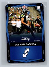 Michael Dickson 2024 Uno Elite Core #52 Blue Football