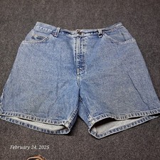 VTG Gitano Denim Jean Shorts Women Size 16 Blue Stone Wash Bermuda Super High