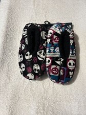 New Nightmare Before Christmas Women Slippers Socks 2pk One Sz Fits Most