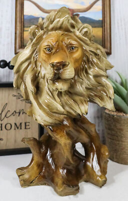 Ebros Mufasa The Wise Lion King of The Jungle Bust Decorative Figurine 11.25''H