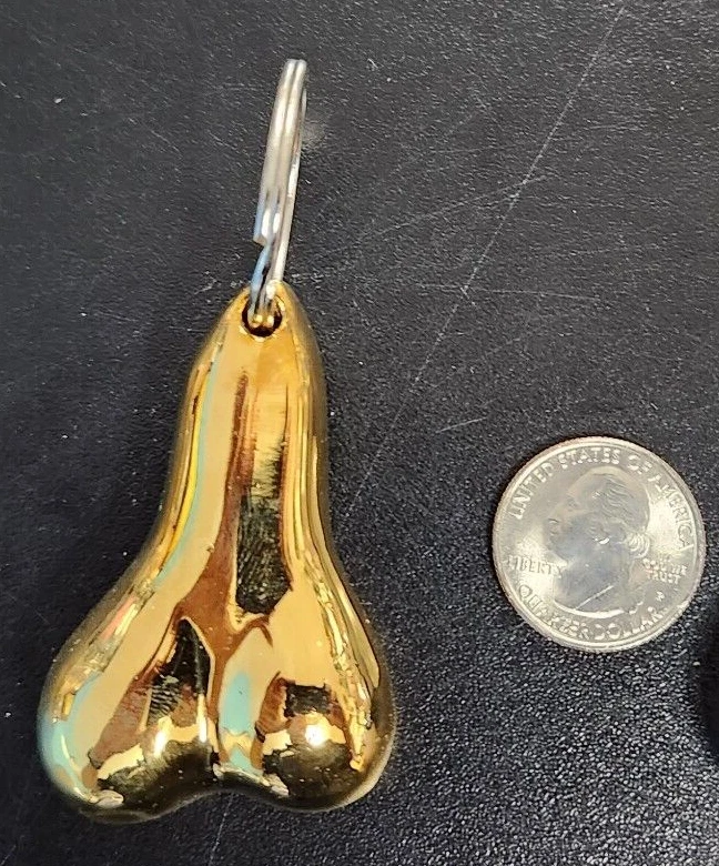 Truck nuts shop keychain