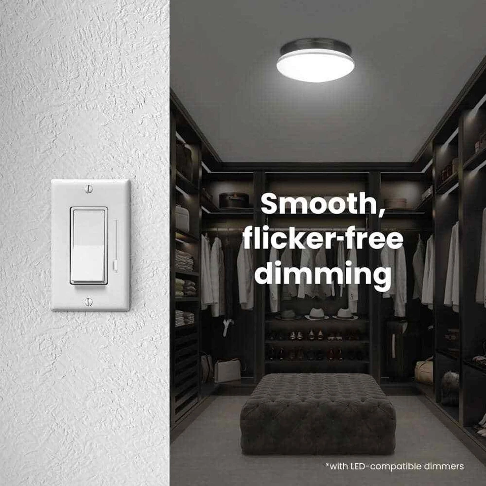 Feit Electric 100-Watt A19 Dimmable 90 CRI GU24 Base LED Bulb,Selectable(4-Pack) - Image 4 of 4