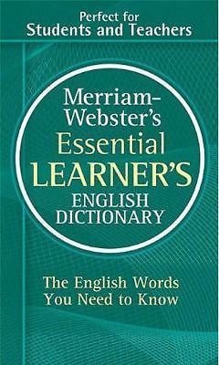 Merriam-Webster's Essential Learner's English Dictionary by Merriam-Webster