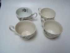  Lot of 4 Myott Bouquet Cups Staffordshire, England Vintage