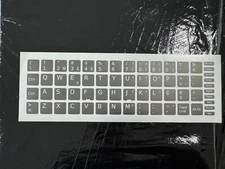 REPLACEMENT PORTUGUESE PT-PT KEYBOARD STICKER KEY LAPTOP DARK GREY 13x13mm