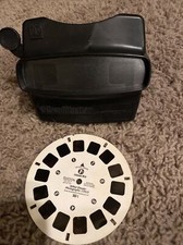 Vintage 1998 Fisher Price Black 3D View-Master W/ Slide 303-1 Arthur Drexler F1