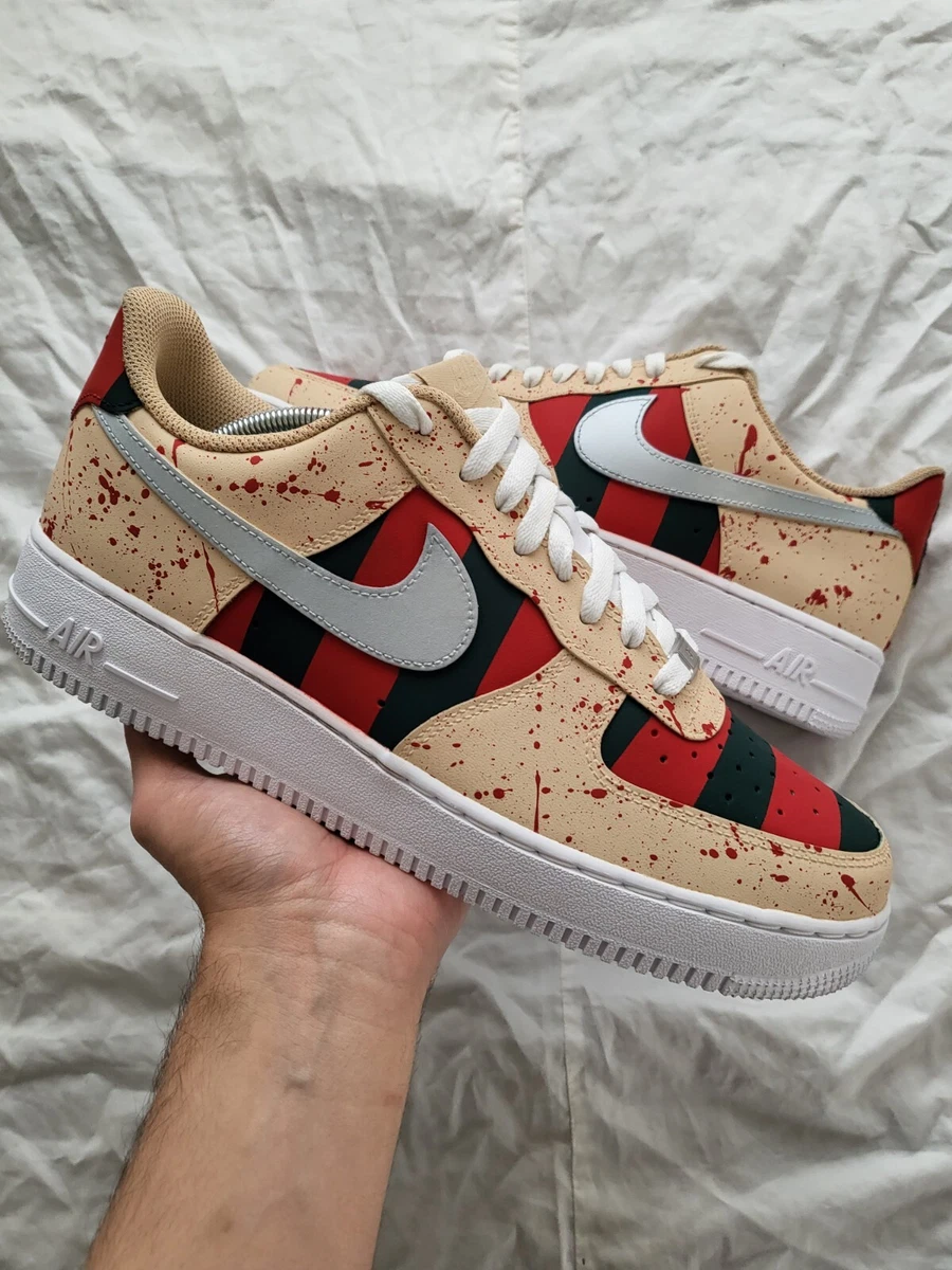 Tan Brown Women's Nike Air Force 1 Low Custom 