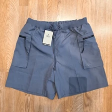 Nike Sportswear Tech Pack Shorts Woven Utility FB7528-068 Gray Men's Medium M LE