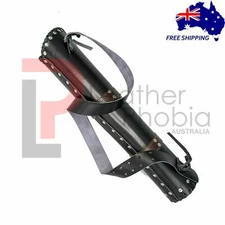 Genuine Plain Leather Arrow Hip Quiver Arrow Holder Traditional Handmade Quivers