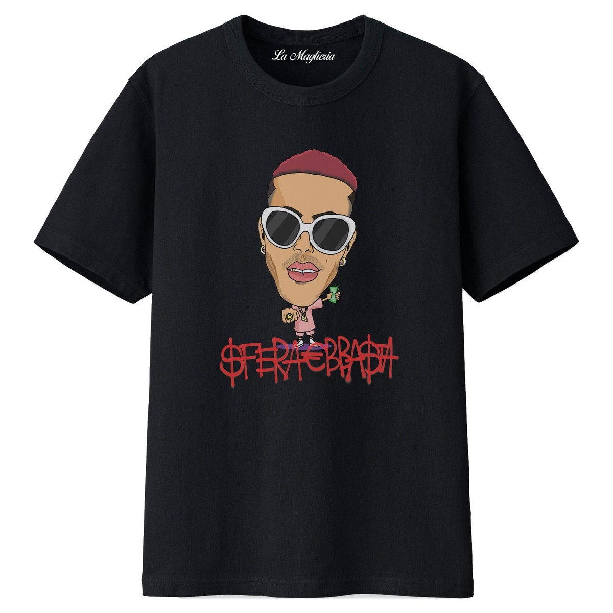 T-shirt Maglietta maglia di SFERAEBBASTA 2023 sfera ebbasta uomo donna  bambino