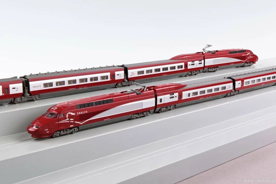 Kato 10-1657 Thalys PBA 10 Cars - N - Photo 2/4