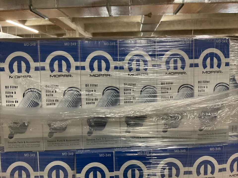 Paquete de 12 cartuchos de filtro de aceite Mopar MO-349 Chrysler Jeep Dodge RAM 3,2 L 3,6 L V6 Foto 2 de 4