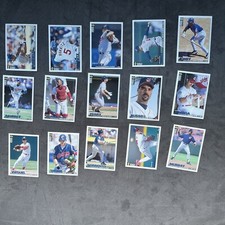1995 collectors choice Cleveland Indians card lot