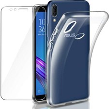 ASUS ZENFONE MAX PRO M1 ZB601KL TPU CASE COVER TEMPERED GLASS FILM