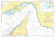 Admiralty 2888 Iran Oman Jask To Dubai (Dubayy) And Jazireh Ye Qeshm Map Charts