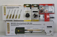 Proxxon Set 27020 Drechselbank DB250+27024+27023+27026+COXT938767