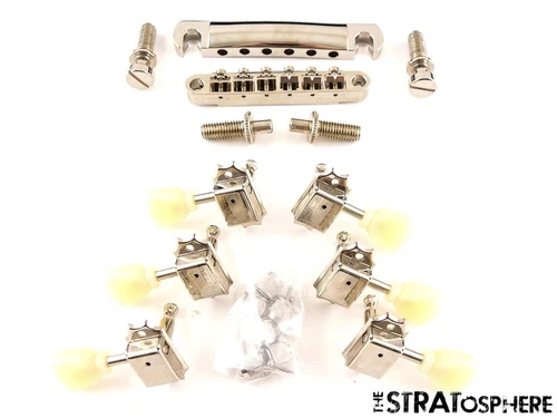 Epiphone Les Paul Standard 50s Tune-O-Matic BRIDGE +TUNERS, Hardware Set