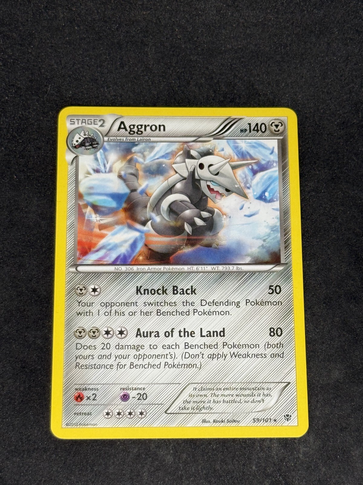 NM Aggron 59/101 Plasma Blast Regular