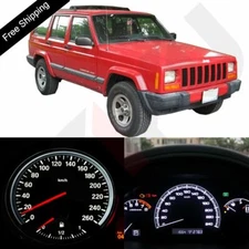 White LED Dash Cluster Instrument Lighting Kit Fits 1997-2001 Jeep Cherokee XJ
