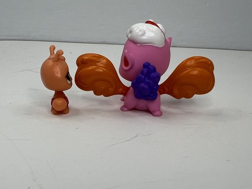 Littlest Pet Shop Snow Burst Fairy #2835 Mini Fairy #2838 LPS Hasbro - Picture 3 of 8