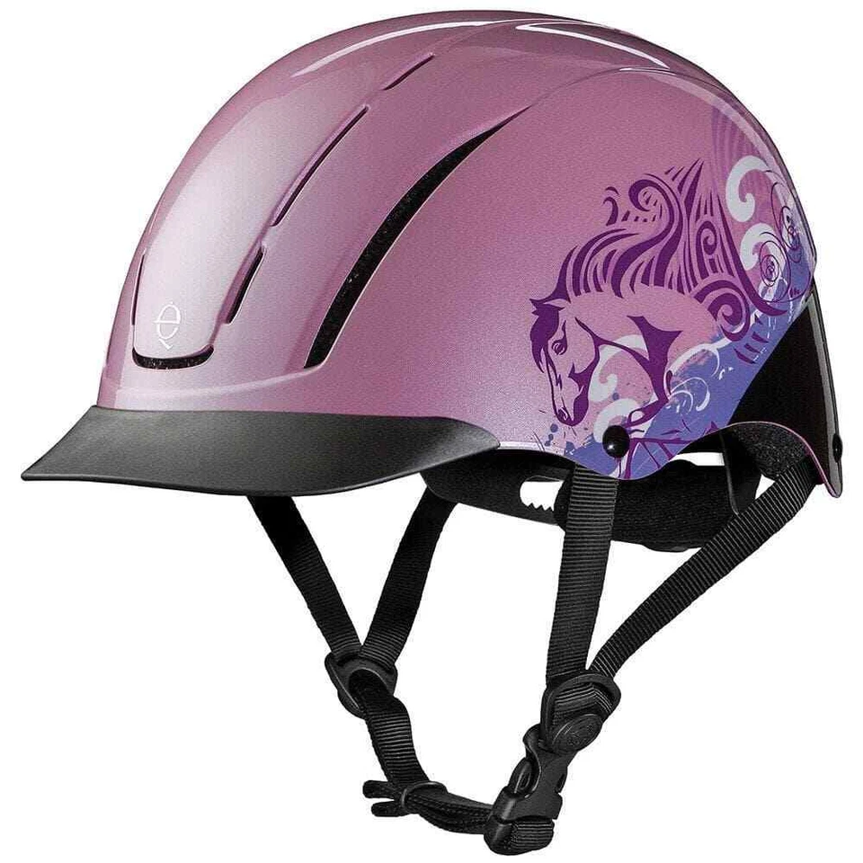 Casco de seguridad para equitación Troxel inglés u occidental Spirit XS O Legacy M Foto 2 de 2