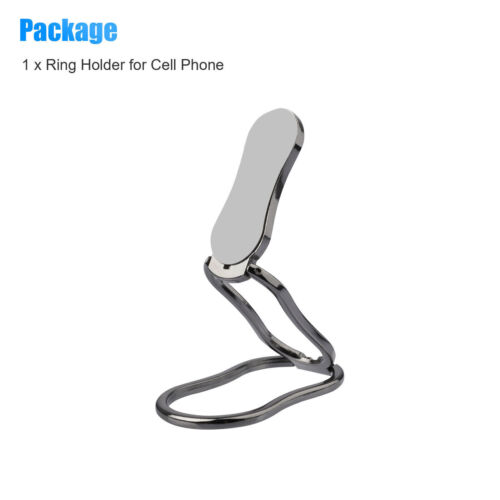 360°Rotating Finger Ring Holder for Cell Phone Universal Back Grip Folding Stand - Picture 9 of 9
