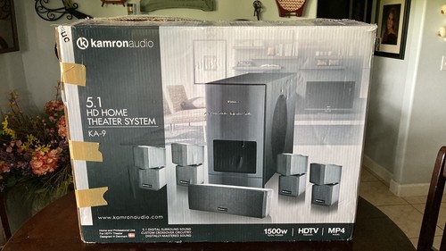 Kamron Audio 1500 Watt KA-9 5.1 HDTV 