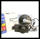 Olympus Stylus SH-50 iHS 16.0 MP Camera Black Charger SD Card Box Cable