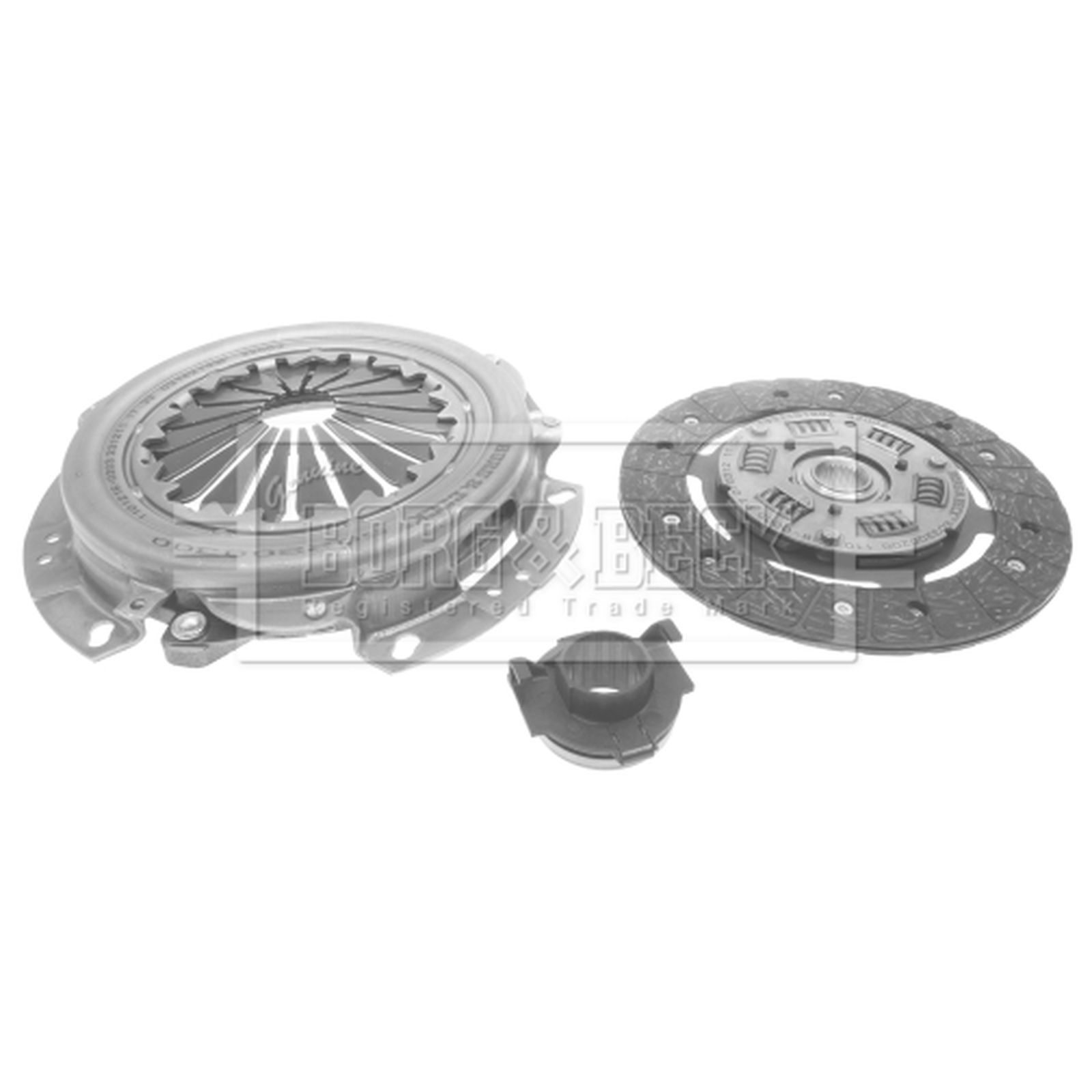 BORG & BECK HK6797 Clutch Kit Fits Dacia Lodgy Logan Logan MCV Sandero Renault - Image 17