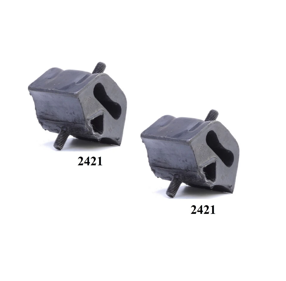 2 PIEZAS MONTAJE MOTOR DELANTERO IZQUIERDO Y DERECHO APTO AUDI 4000, 80, 90, FOX Foto 2 de 3