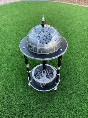 Star Wars Death Star Wet Bar Custom Liquor Wine Bottle Globe