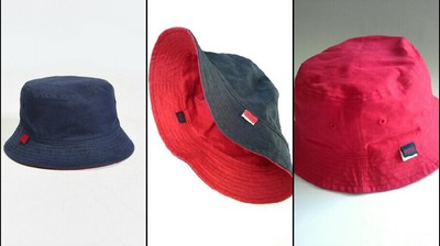 rosin solid reversible bucket hat