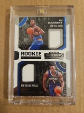 2019-20 Contenders RJ Barrett Zion Williamson Rookie Ticket Dual Jersey #RZ