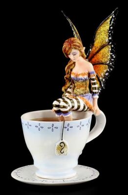 Elfen Figur Tasse - Warm Toes Faery - Amy Brown Cup Fairy Geschenk