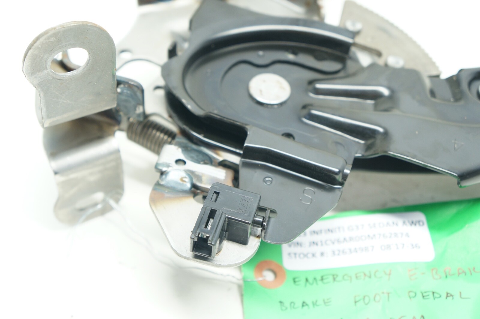 0813 INFINITI G37 SEDAN EMERGENCY EBRAKE BRAKE FOOT PEDAL PARKING ASSY OEM eBay