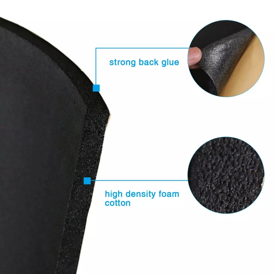 Sound Deadener for Car Heat Shield Hood Insulation Dampening Mat 787mil 3.88sqft - Изображение 3 из 4