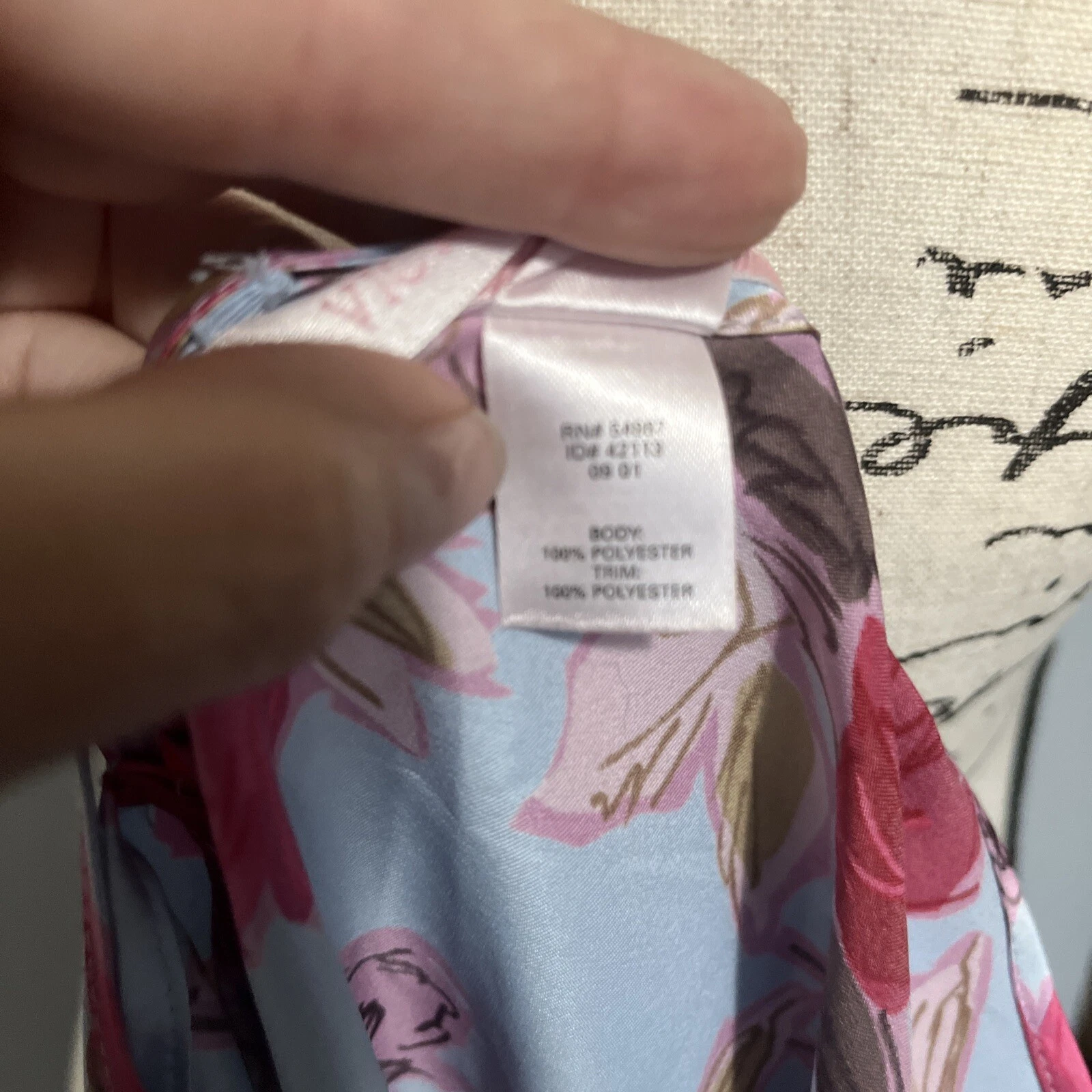 UNDERCOVER Abito Victoria's Secret vintage floreale slip pizzo